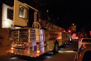A cigarette started a fire in Branford College last Thursday, damaging one suite and flooding the basement.