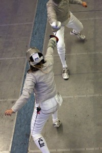 The men’s and women’s fencing teams kicked off the 2009-’10 season with their annual Dernell Every Open.