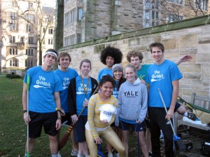 Once just an event during Freshmen Olympics, Quidditch has expanded with a team that travels to compete against other colleges.