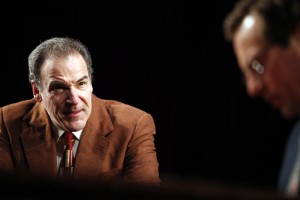Emmy and Tony award winning actor Mandy Patinkin stars in “Compulsion” at the Yale Rep.