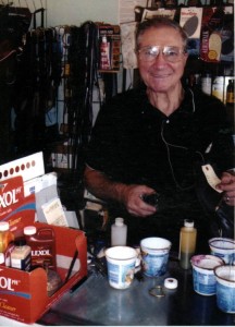 Frank Purpora took over the family business in 1952 and worked in the shop until his death in 2007 after a battle with leukemia.
