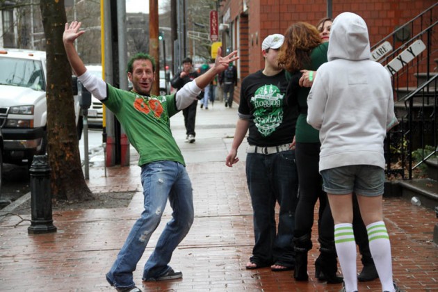 Twenty-six people enjoyed the parade a bit too much, ending up in police custody.