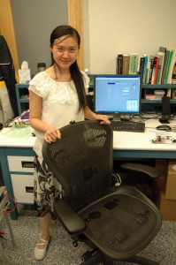 “The vibration is supposed to be an annoyance,” Ying Zheng GRD ’14, who is working with Morrell, said.