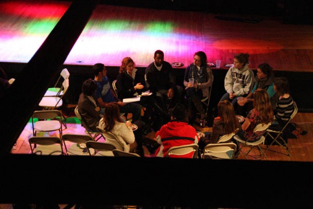 As part of their outreach efforts, the Women’s Center sponsored a roundtable at Toad’s.