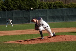 Vinny Lally ’11 has a 5–2 recored with the Elis. His five wins are the most on the team. He’s pitched 42.1 innings so far this season.