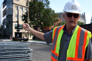 Organizing the minor projects surrounding the Prospect Street bridge has “been like herding cats,” said assistant city engineer Larry Smith.