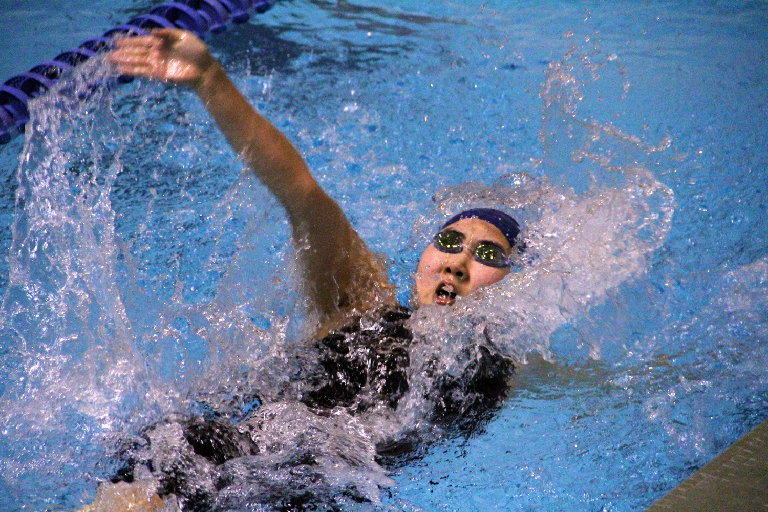 SWIMMING: Freshmen swimmers race to victory - Yale Daily News