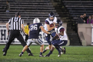 Penn wide receiver Justin Watson tallied a career-high 166 receiving yards against Yale in the Quakers' 42–7 win.