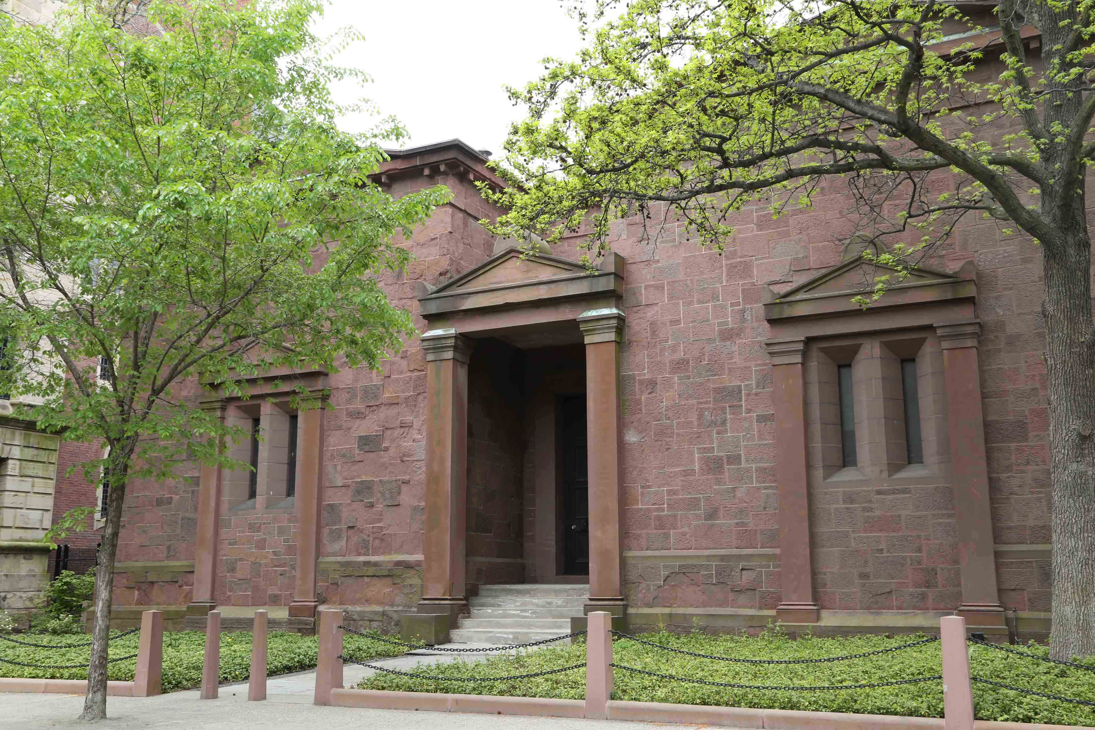 Hall of Skull and Bones fraternity house, Yale University, New