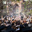 The Class of 2019 celebrates their Commencement on Old Campus.