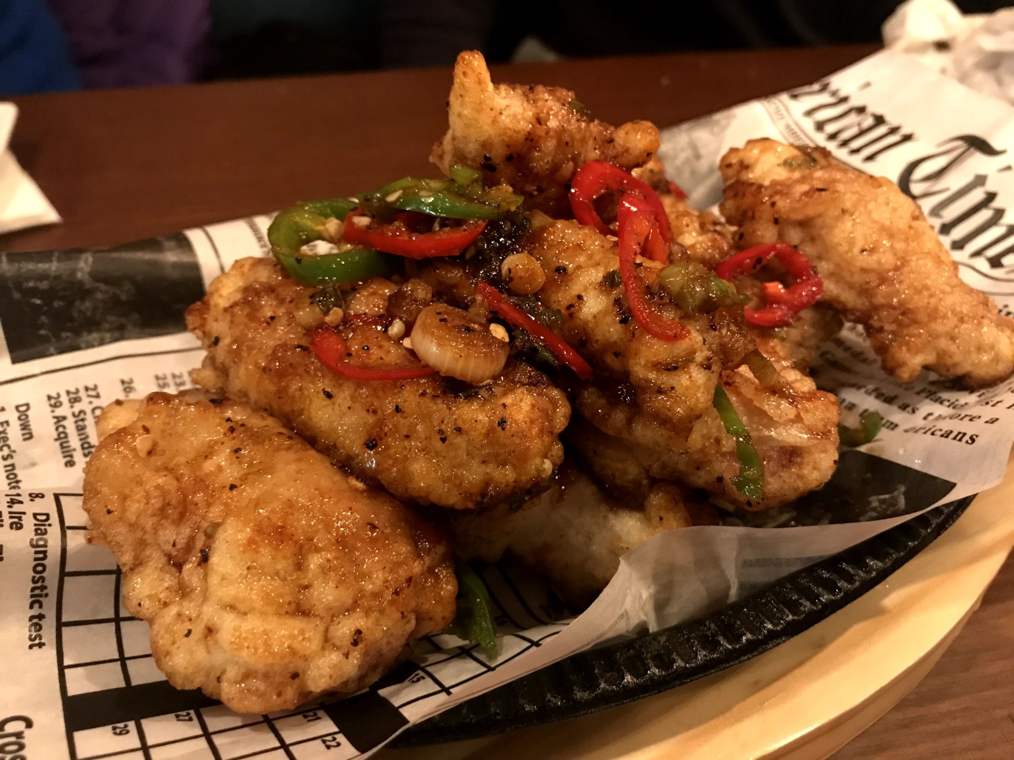 Korean Fried Chicken Bites - samah eats