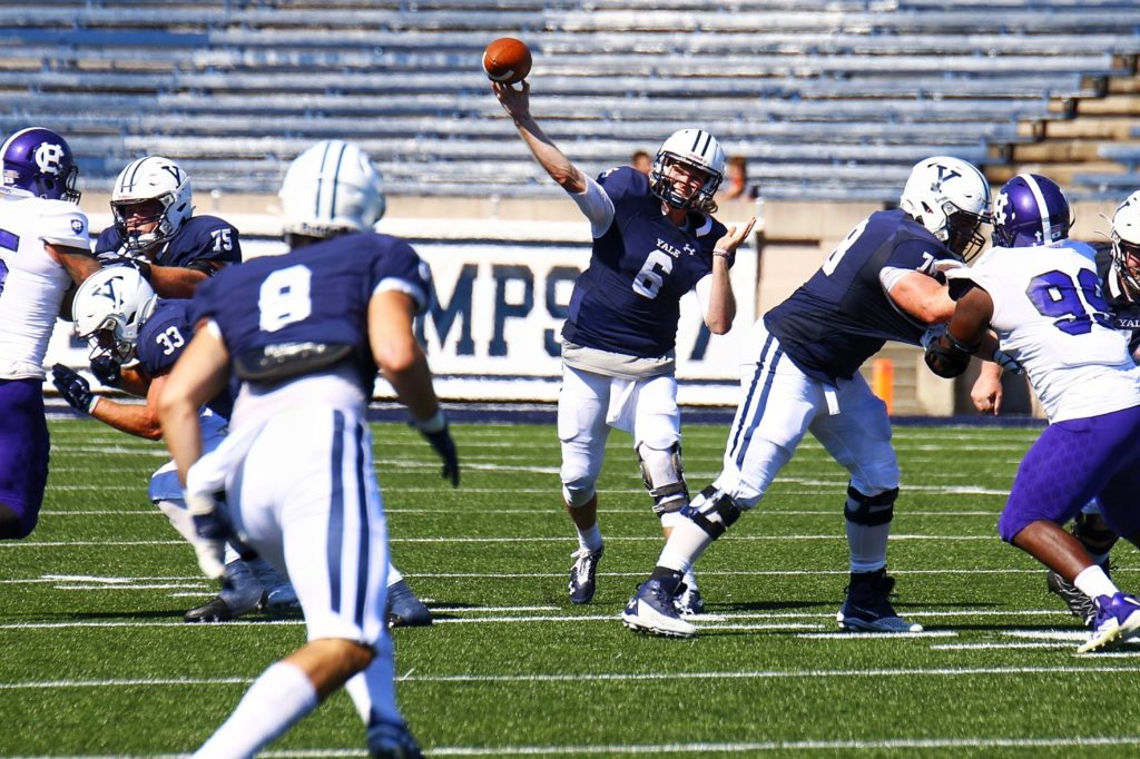 football-yale-conquers-crusaders-in-season-opener-yale-daily-news