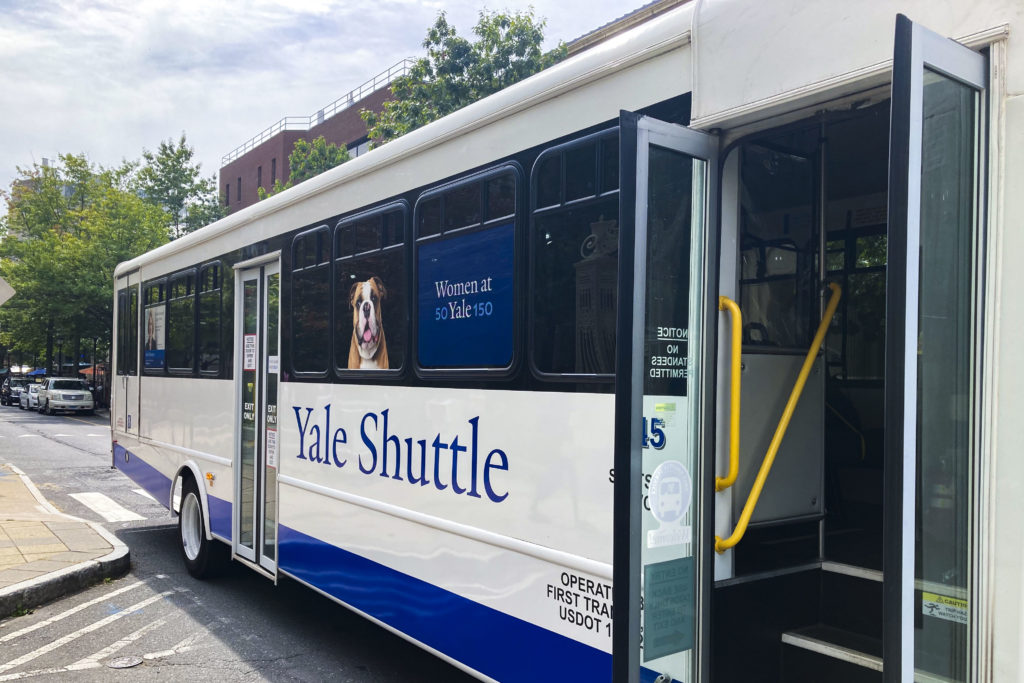 Yale Shuttle up and running with safety precautions - Yale Daily News