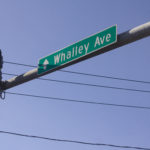 Whalley Ave. street sign