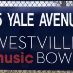 A sign welcomes visitors to the Westville Music Bowl