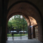 Old Campus as seen through Phelps Gate.