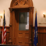 The front door to the Mayor's Office in City Hall.