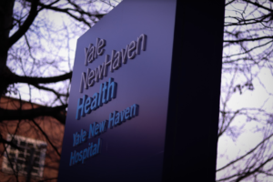Yale New Haven Health sign