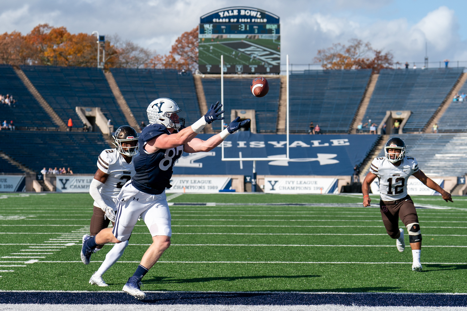 FOOTBALL Yale secures historic 6917 win over Brown Yale Daily News