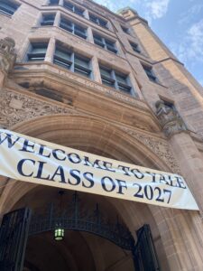 Welcome to Yale Class of 2027
