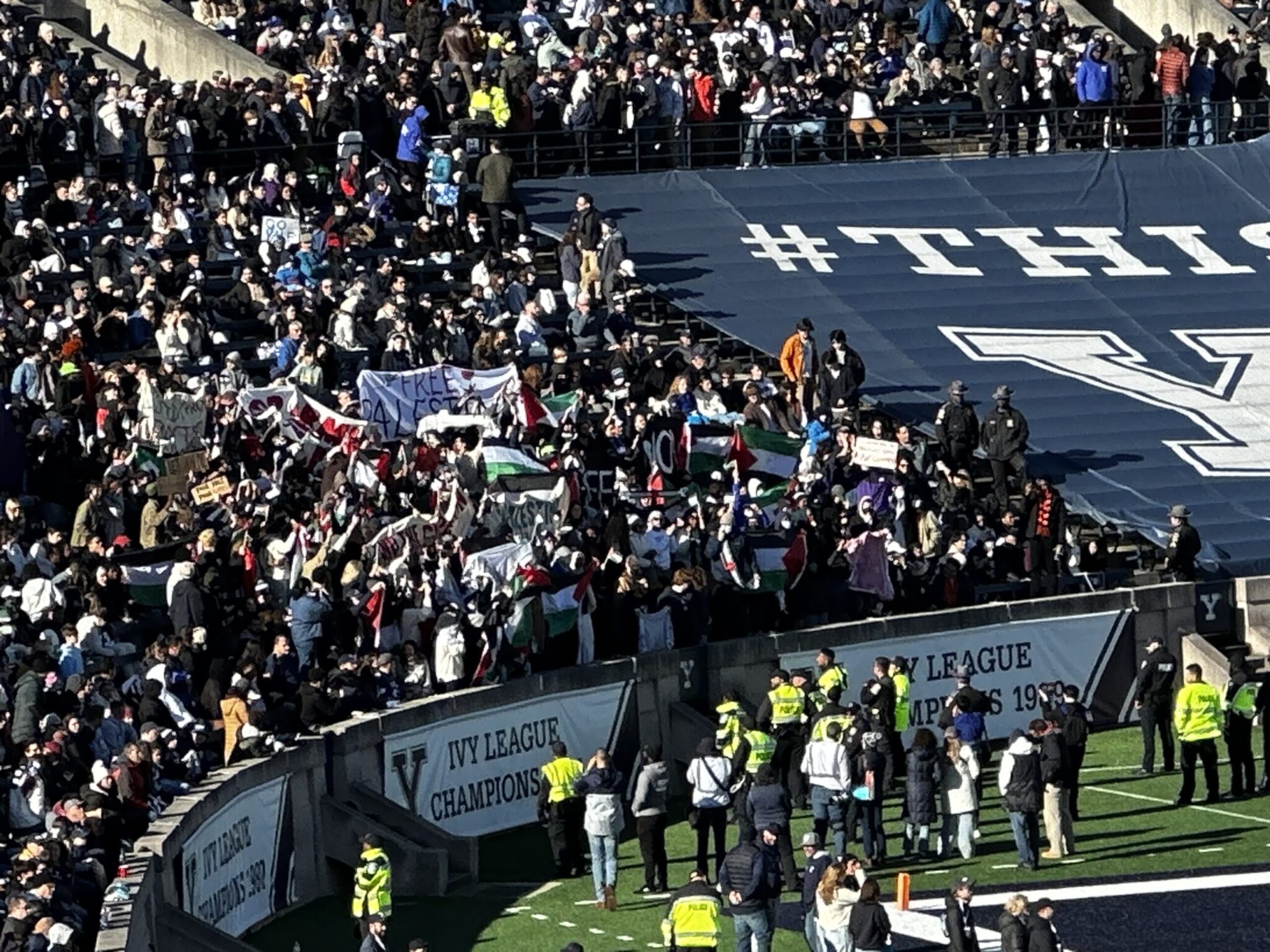 Yale defeats Harvard 23-18, creating three-way tie for Ivy League  championship