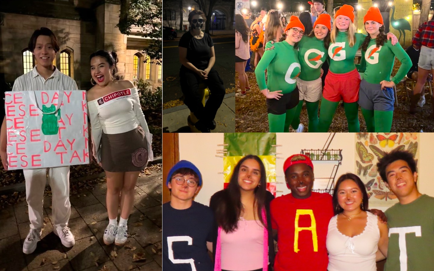 Chipmunks and Chinese takeout the best handmade costumes of Yale