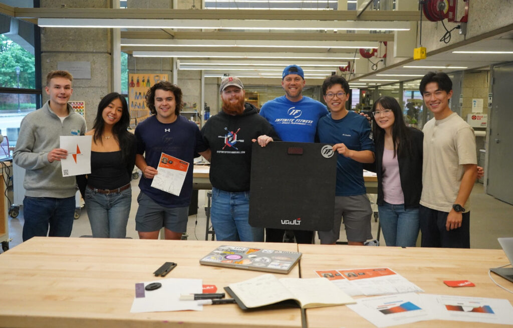 Student-run startup finalizes athletic performance tracking device