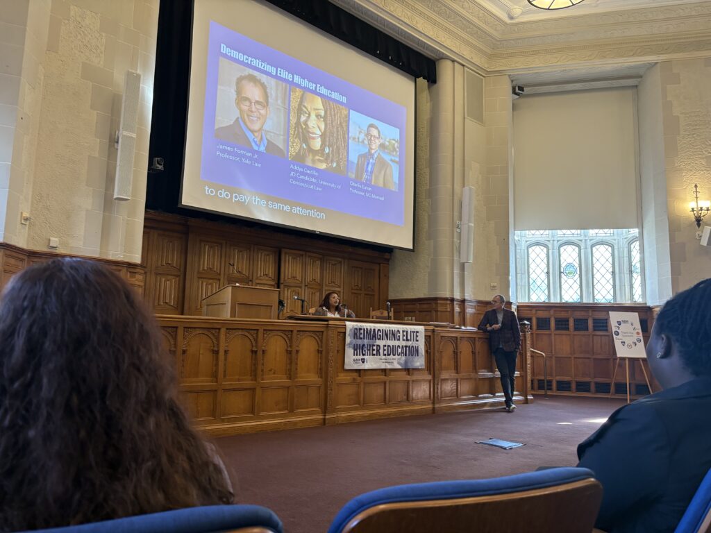 Student conference promotes reforms for elite universities