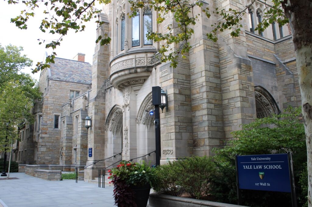 Epstein was offered contact with Yale law professor, who denies connection